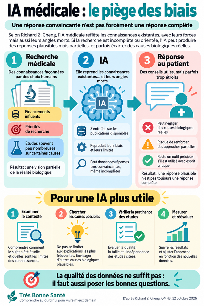 Comment les biais de la recherche médicale peuvent se retrouver dans les réponses d’une intelligence artificielle.